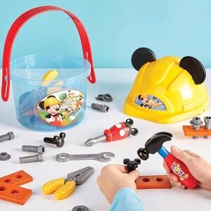 Disney Jr Mickey Mouse Clubhouse Handy Helper Tool Bucket Playset NEW